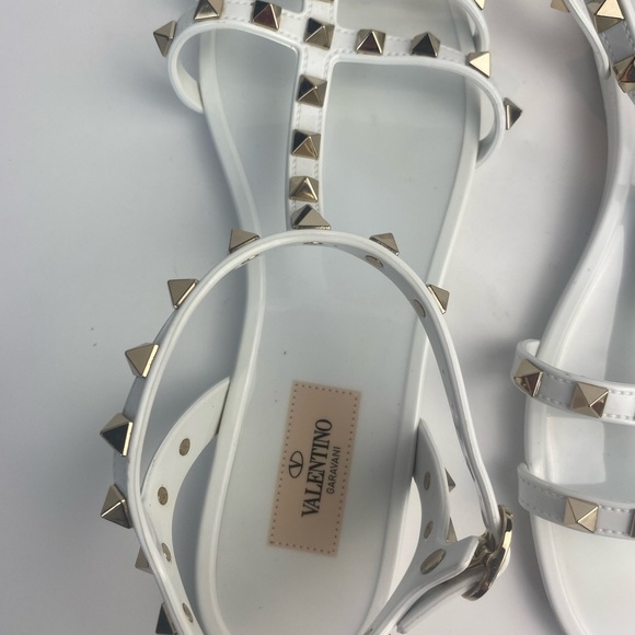 Valentino Jelly Rockstud Sandals - Picture 3 of 4